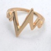 Heartbeat Ring - Gold - Trinket Square