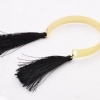 Black Tassel Cuff Trinket Square (2)