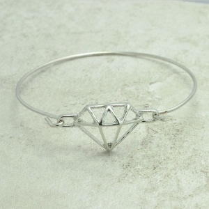 Diamond Bangle - Trinket Square