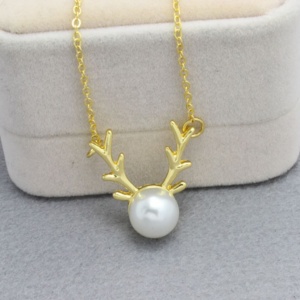 Antler Necklace - Trinket Square (2)