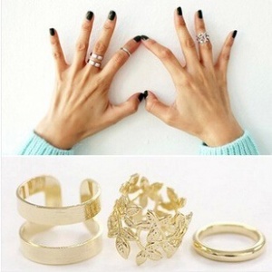 Autumn Ring Set - Trinket Square (3)