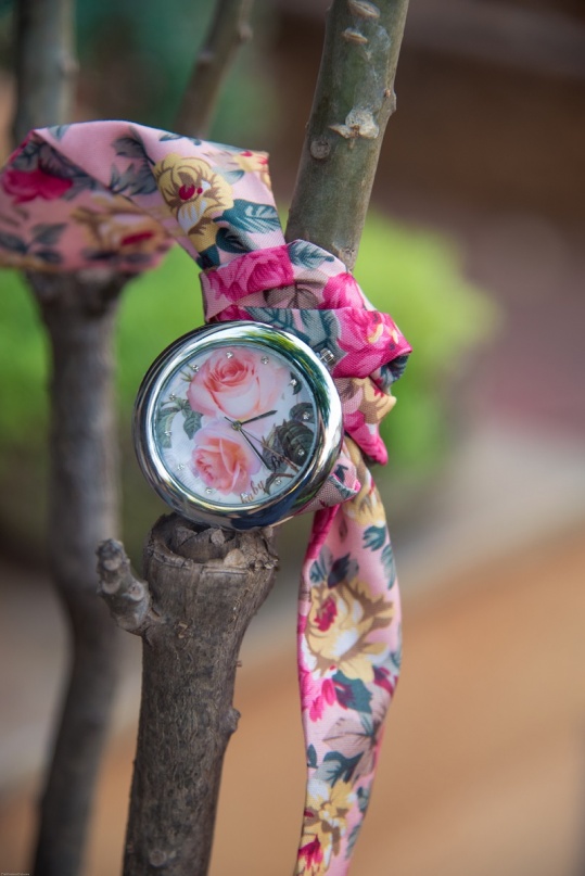 Pretty Floral Watch - Trinket Square