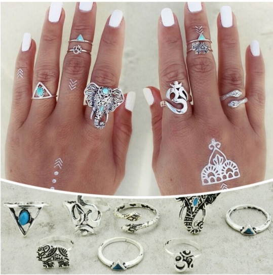 Elephanto Ring Set - Trinket Square (2)